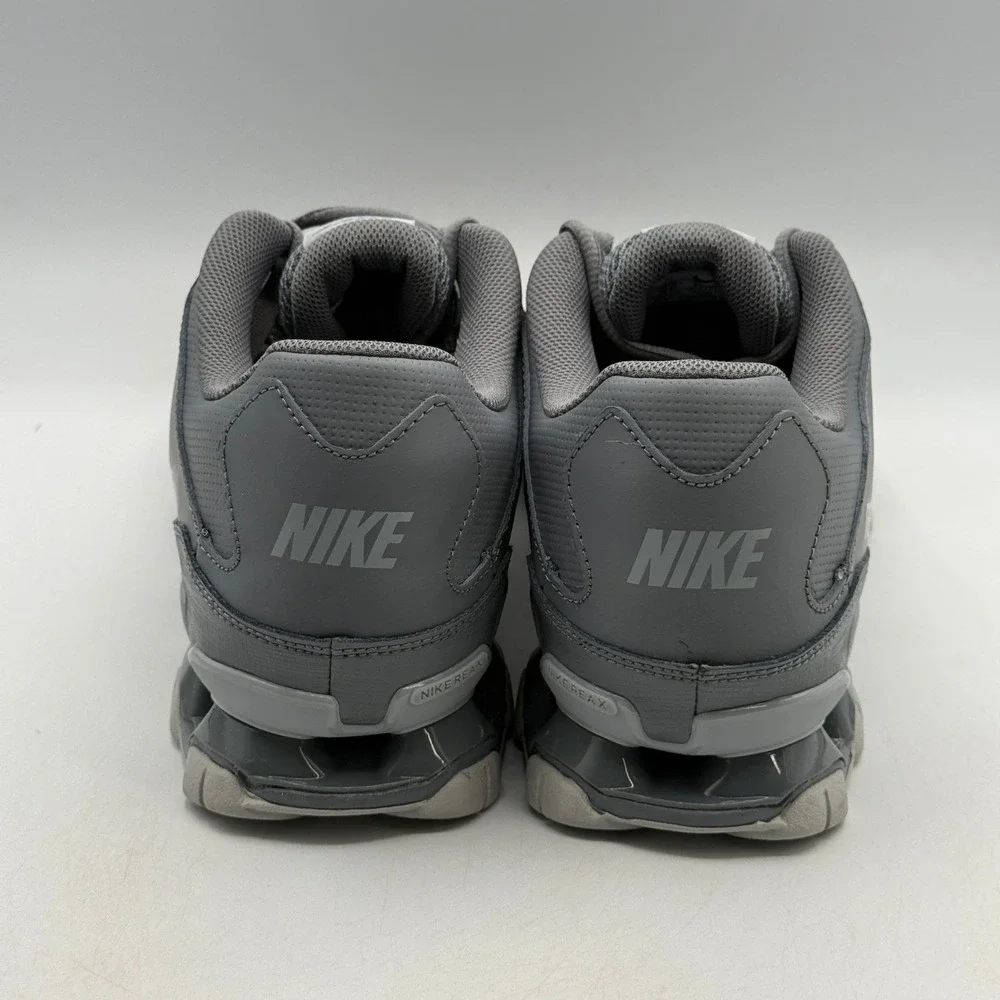 Nike Reax 8 TR Mesh Shoes Mens Size 14 Cool Grey Wolf Grey Training 621716-010